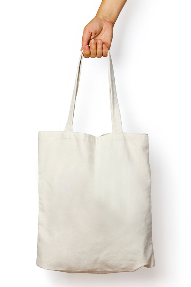 Standard White Tote Bag (Non-Zipper)